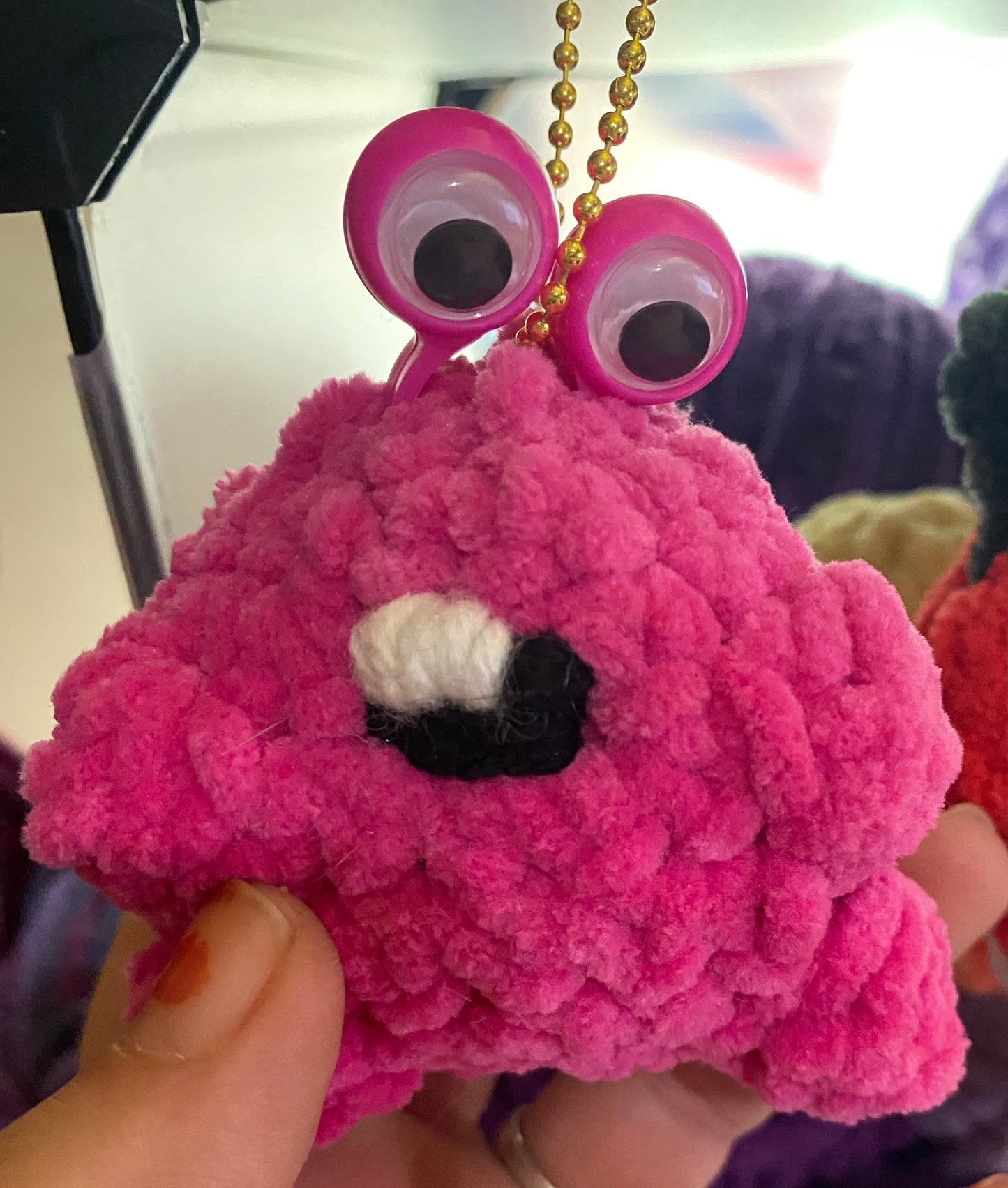 Lil' Monster keychain/bag charm